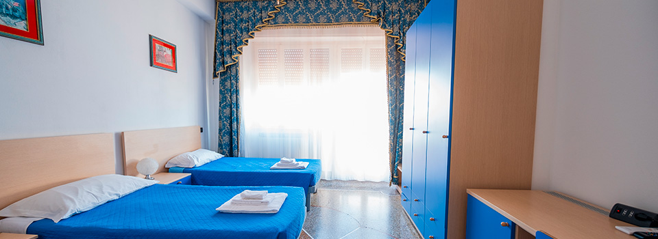 Camera blu del B&B
